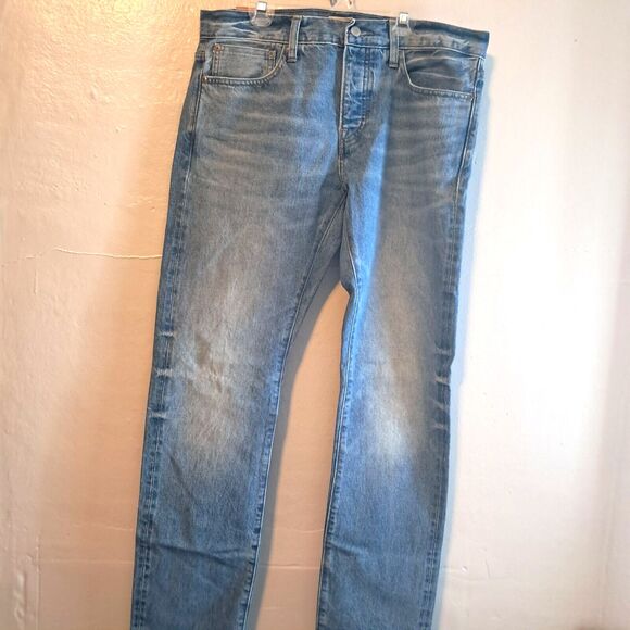 J. Crew 484 Men’s Jeans Slim Fit Denim Kaihara Denim Size 33x34 - Picture 1 of 16